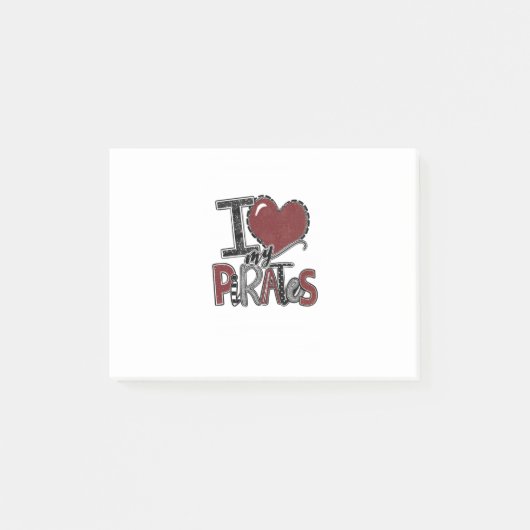 ラブ・マイ・パイレーツ ポストイット (正面)