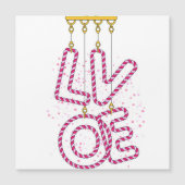 ラブ マグネット招待状 (正面)