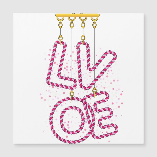 ラブ マグネット招待状 (正面)