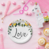 ラブ マグノリア シトラス ペーパープレート (パーティー)