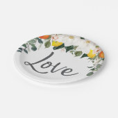 ラブ マグノリア シトラス ペーパープレート (アングル)