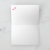 『ラブ・ユー』 カード (内部)