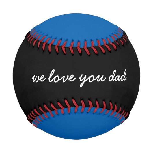 『ラブ・ユー・パパ・パザーズ・デイ・ギフト・ゲーム』 野球ボール (正面)