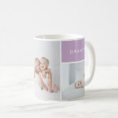 ラブ・ユー・フォトコラージュ コーヒーマグカップ (正面右)