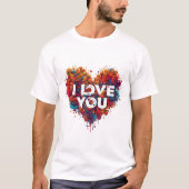 ラブ・ユー #3 Tシャツ (正面)