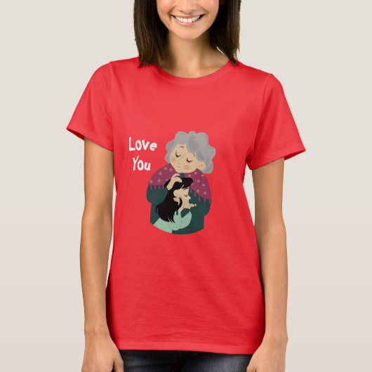 ラブ・ユーTシャツ Tシャツ (正面)