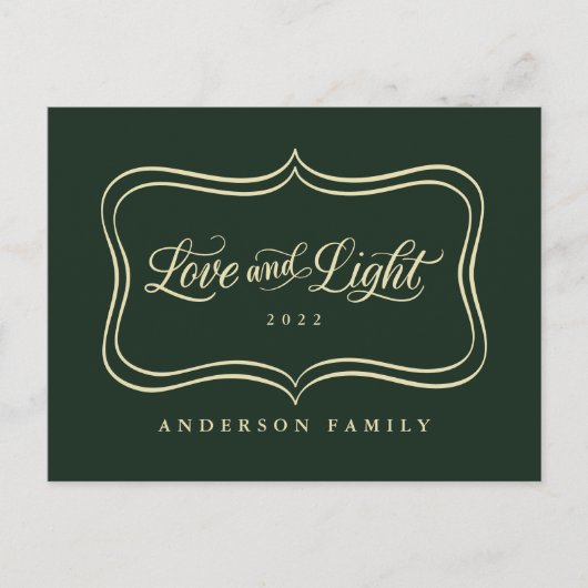 ラブ&ライトクラシック金ゴールド枠 シーズンポストカード (正面)