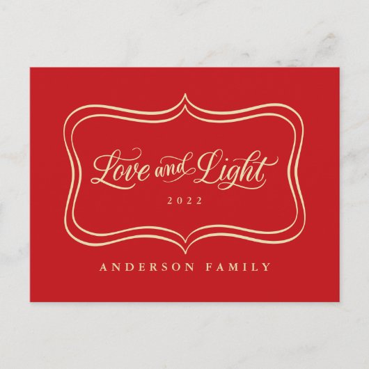 ラブ&ライトクラシック金ゴールド枠 シーズンポストカード (正面)