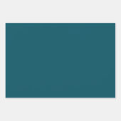 ラブ&ライトハートパターンクリスマスホリデー ラッピングペーパーシート (正面2)