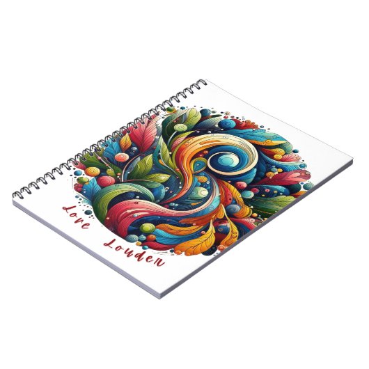 ラブ ラウダー ノートブック (左側)