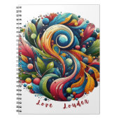 ラブ ラウダー ノートブック (正面)