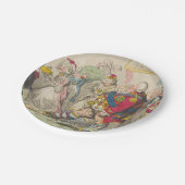 ラブ – ラウンド紙プレート ペーパープレート (アングル)