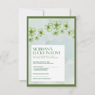 ラブ&ラック ブライダルシャワー レスポンスカード