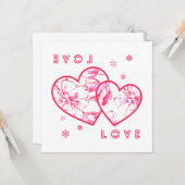 ラブ ラブ カード (正面/裏面インサイチュ)