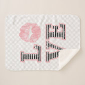 ラブ·リップス シェルパブランケット (正面(横))