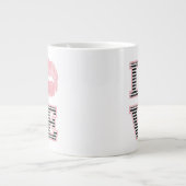 ラブ·リップス ジャンボコーヒーマグカップ (正面)
