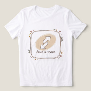 ラブ リバース トライブレンドTシャツ