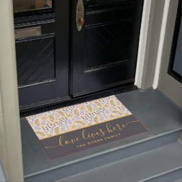 ラブ リブズ ヒア ドア マット