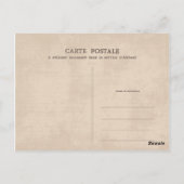 ラブ ロックス マイ ワールド ヴィンテージ ポストカード (裏面)