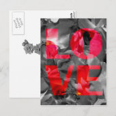 ラブ・ローズ・ポストカード ポストカード (正面/裏面)