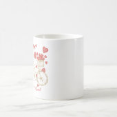 ラブ·ヴィンテージ·ツー·シーター自転車の名前 コーヒーマグカップ (中央)