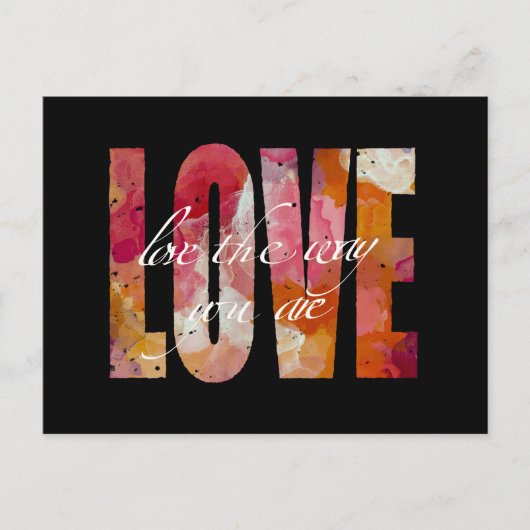 ラブ ヴィンテージ ポストカード (正面)