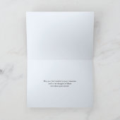 ラブ&悔やみや弔慰チューリップ カード (内部)