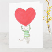 ラブ・愛のカード カード (黄色い花)