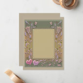 ラブ、招待状、ウェディング、バレンタインデー ノートカード (正面/裏面インサイチュ)