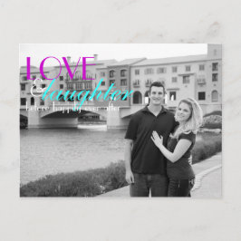 ラブ&笑いリハーサル招待状 インビテーションポストカード