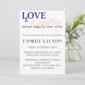 ラブ&笑いリハーサル招待状 招待状 (スタンド正面)