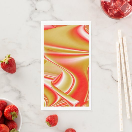 ラブ&金ゴールド抽象芸術3Dレインボワート (インサイチュ)