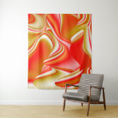 ラブ&金ゴールド抽象芸術3Dレインボワート タペストリー (インサイチュ)