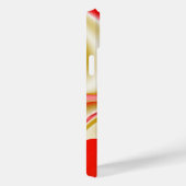 ラブ&金ゴールド抽象芸術3Dレインボワート Case-Mate iPhoneケース (裏面 / 右)