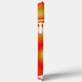 ラブ&金ゴールド抽象芸術3Dレインボワート Case-Mate iPhoneケース (裏面 / 右)