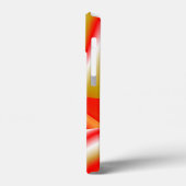 ラブ&金ゴールド抽象芸術3Dレインボワート Case-Mate iPhoneケース (裏面 / 左)