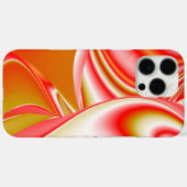 ラブ&金ゴールド抽象芸術3Dレインボワート Case-Mate iPhoneケース (裏面 (横))