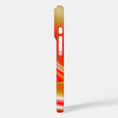 ラブ&金ゴールド抽象芸術3Dレインボワート Case-Mate iPhoneケース (裏面 / 左)