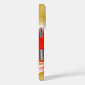 ラブ&金ゴールド抽象芸術3Dレインボワート Case-Mate iPhoneケース (裏面 / 右)