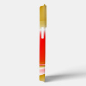 ラブ&金ゴールド抽象芸術3Dレインボワート Case-Mate iPhoneケース (裏面 / 右)