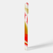 ラブ&金ゴールド抽象芸術3Dレインボワート Case-Mate iPhoneケース (裏面 / 右)