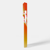 ラブ&金ゴールド抽象芸術3Dレインボワート Case-Mate iPhoneケース (裏面 / 左)