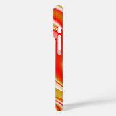 ラブ&金ゴールド抽象芸術3Dレインボワート Case-Mate iPhoneケース (裏面 / 左)