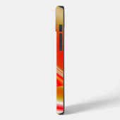 ラブ&金ゴールド抽象芸術3Dレインボワート Case-Mate iPhoneケース (裏面 / 左)