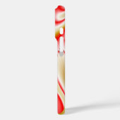 ラブ&金ゴールド抽象芸術3Dレインボワート Case-Mate iPhoneケース (裏面 / 左)