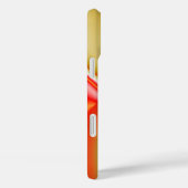 ラブ&金ゴールド抽象芸術3Dレインボワート Case-Mate iPhoneケース (裏面 / 右)