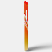 ラブ&金ゴールド抽象芸術3Dレインボワート Case-Mate iPhoneケース (裏面 / 左)