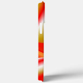 ラブ&金ゴールド抽象芸術3Dレインボワート Case-Mate iPhoneケース (裏面 / 右)