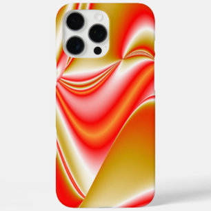 ラブ&金ゴールド抽象芸術3Dレインボワート iPhone 16 PRO MAXケース