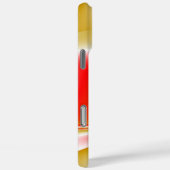 ラブ&金ゴールド抽象芸術3Dレインボワート Case-Mate iPhoneケース (裏面 / 右)